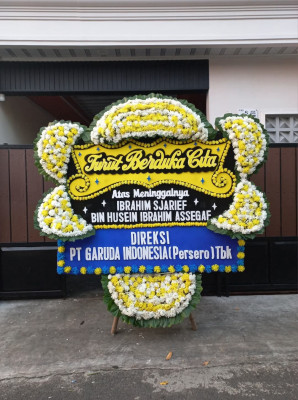 Papan Bunga Duka di Putat